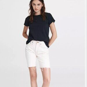 Maya High-Rise Walking Short - Ecru